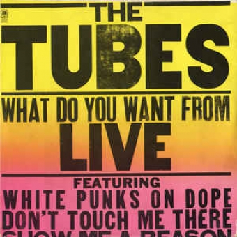 The Tubes - What do you want from Live  (Zeer goede staat, hoes en vinyl VG+) (2lp) Gatefold A&M Records ‎– AMLM 68460